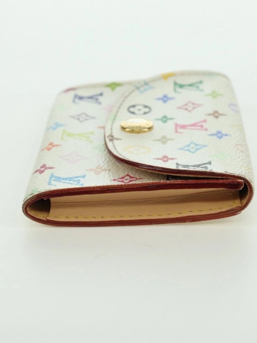 LOUIS VUITTON Multicolor Anvelop Cult De Vuitto Card Case M66557 LV Auth 173397A - Picture 4 of 14